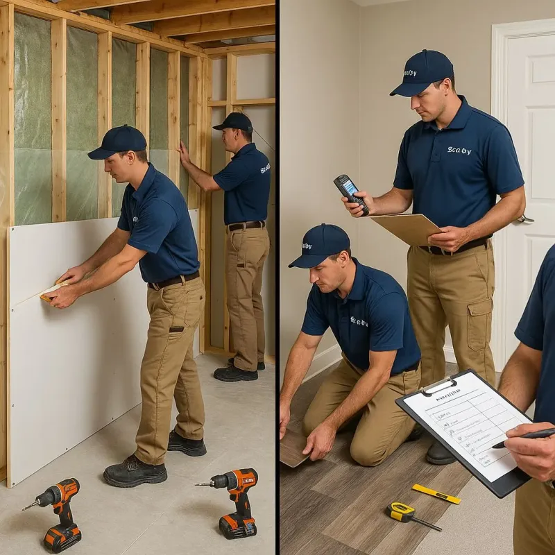 Repairs and Reconstruction process in Wilmington, IL